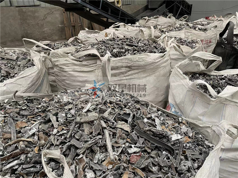 廢鋁粉碎機生產線處理效果